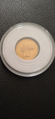 Half gold sovereign - gold,