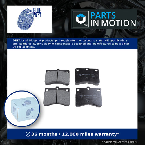 Brake pads set - brake, fits