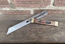 Vintage 10” Toga Sliding Bevel Square Carpenters Woodworking Old Tool