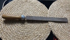 SpearFile England Size 3 Woodworking File Wooden Handle DIY Carpenter Tools