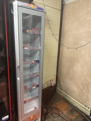 Red bull fridge - bull,