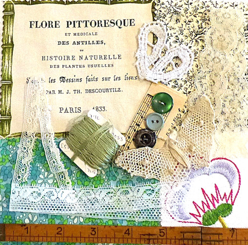 Small mixed fabric - 10,