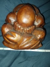 Large Hand Caved Weeping Buddha