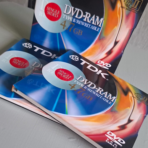 Tdk dvd ram47sy2 - tdk, 120min