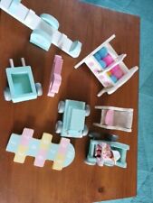 Wooden Dolls House Set 8