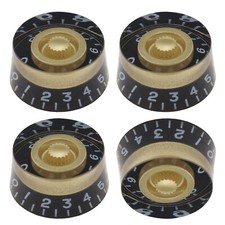 4Pcs 6mm Guitar Control Knobs