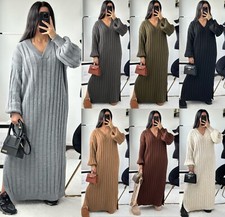 Womens Knitted Long Balloon