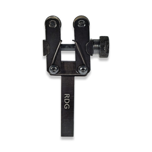 Wheel clamp knurling tool - clamp,