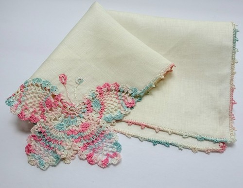 Vintage hanky irish linen hand - vintage,