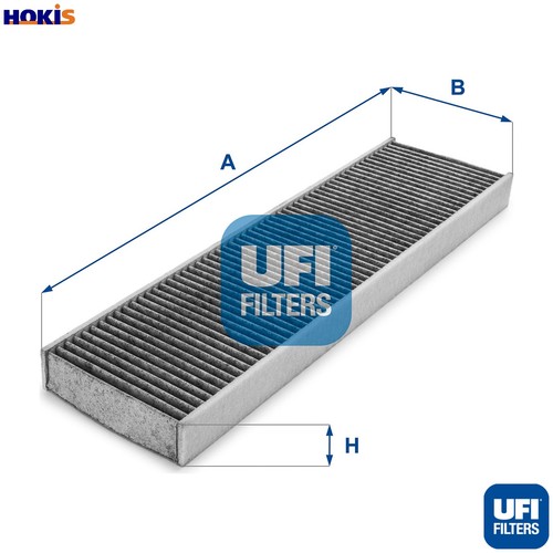 Filter cabin air 175 - 54.175.00, for
