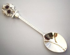 SW307) Scottish Thistle Scotland vintage souvenir collectors spoon