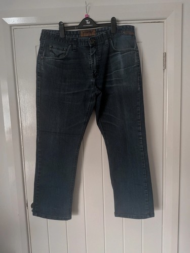 Mish mash straight leg jeans