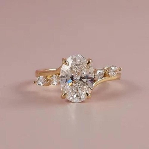 Carat oval cut - 3,
