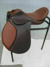English saddle brown leather