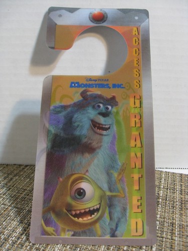 Disney monsters inc door - disney, inc.door