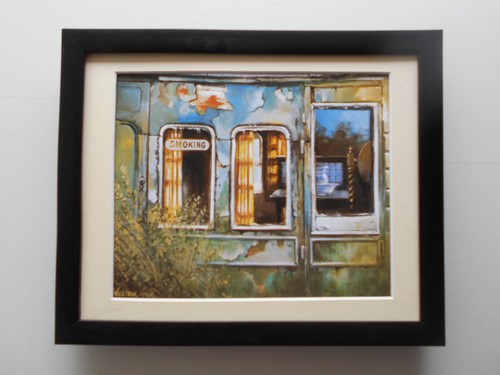 David weston steam train - david, print