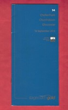 Timetable - Stagecoach West - Gold 94: Cheltenham to Gloucester - September 2013