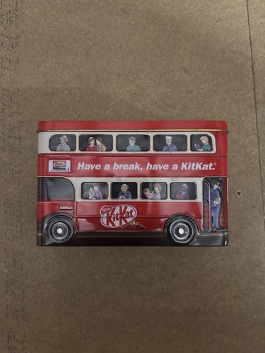 Kitkat empty collectable bus - kitkat,