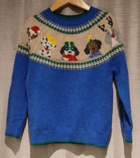 Mini Boden Fair Isle Dog