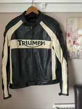 Vintage Triumph Leather Motor
