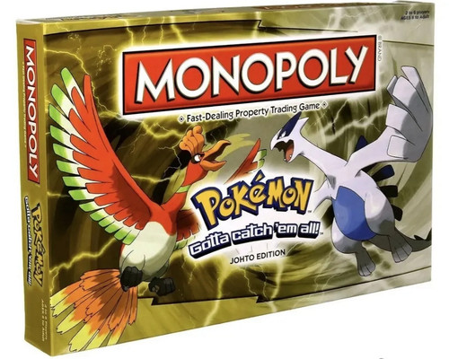 Monopoly pokemon johto edition - monopoly,