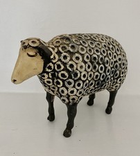 Quirky Ceramic Sheep Figurine Ornament Country Farm Home Décor