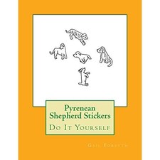 Pyrenean Shepherd Stickers 