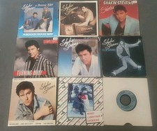 Job Lot OF 15 X Shakin Stevens 7 Inch Vinyl Singles - I MIGHT COME SEE ABOUT ME