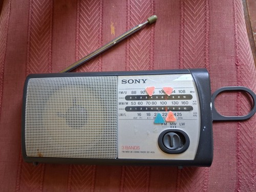 Sony icf403l band radio fm - sony, 3