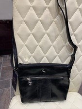 BNWT Black Leather Crossbody