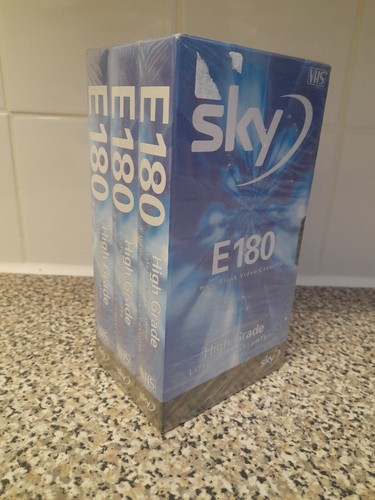 Sky video cassette - tapes, e180