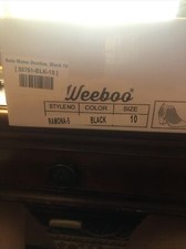 weeboo sole mates Women’s Size 10 Black