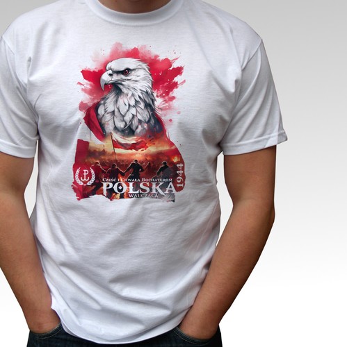 Polska walczaca koszulka - polska,