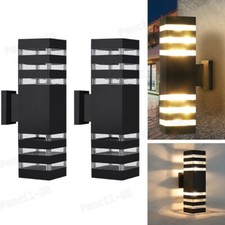 2pcs Modern Exterior LED Wall