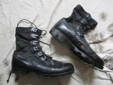 GENUINE usARMY / UKSF sas ISSUE 1990 pattern JUNGLE COMBAT black BOOTS 10w