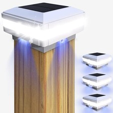 2 in1 Color Solar Post Lights