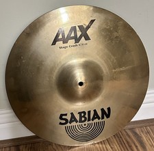 Sabian AAX 16 Stage Crash Cymbal Used Good Condition