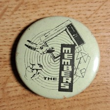 Vintage The Members Tin Badge