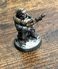 Warhammer 40k Citadel Metal Valhallan Ice Warrior Trooper with Lasgun 