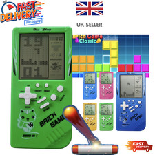 Brick style handheld game