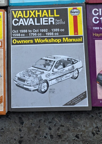 Vauxhall cavalier haynes - cavalier,