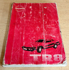 Triumph TR8 Original WORKSHOP MANUAL AKM3971 1980, used + worn with writing in