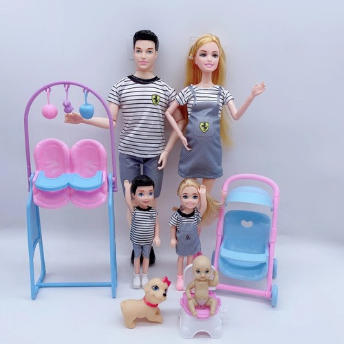 Barbie happy family pregnant - happy,