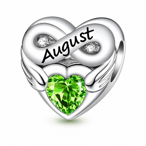 S925 sterling silver august - silver,