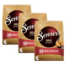 DOUWE EGBERTS SENSEO COFFEE PODS PADS 3 PACKS - 144 Pads