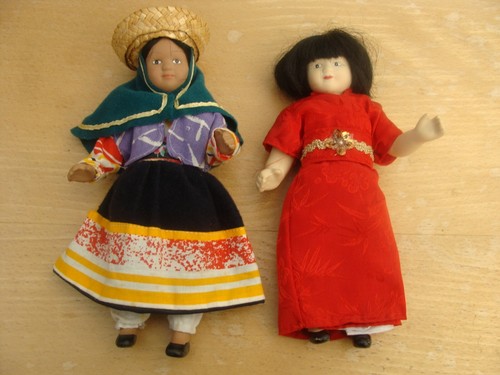Small porcelain dolls - small,