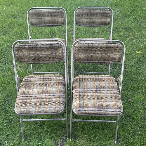 Vtg folding chairs samsonite - vtg,