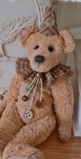 Hand Made Mohair Bear Made In