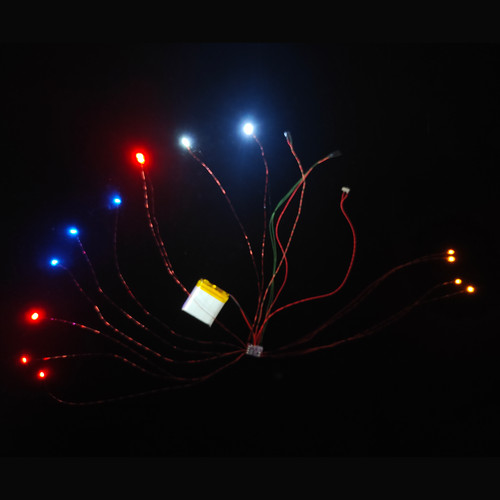 Scale model car led - 1/24,