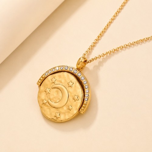 Gold moon star spinner - gold,